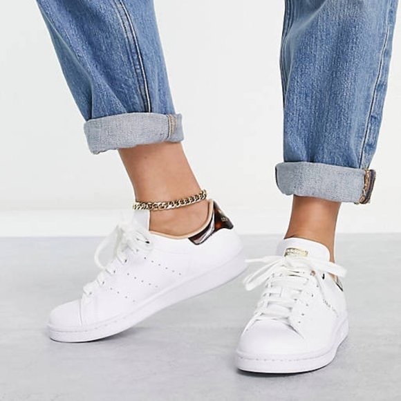 NWT Adidas x Stan Smith tortoiseshell sneakers - Picture 3 of 6